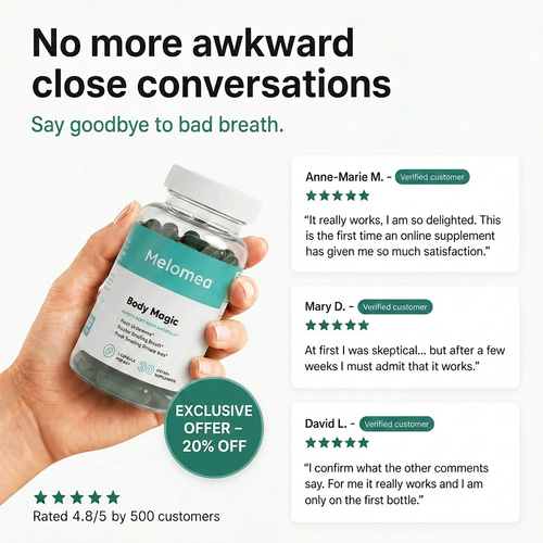 Melomea | Chlorophyll Pill For Body Odor