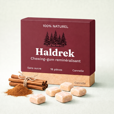Haldrek – Chewing-gum reminéralisant | Stop aux caries