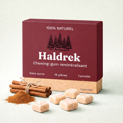 Haldrek – Chewing-gum reminéralisant | Stop aux caries